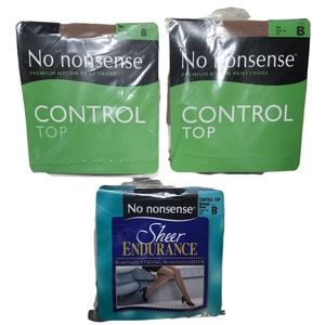 Vintage No Nonsense Pantyhose NWT